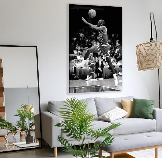 Michael Jordan Kanvas Tablo