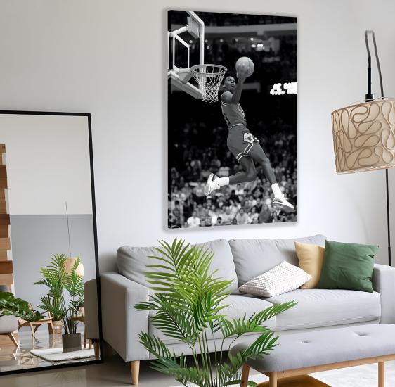 Michael Jordan Kanvas Tablo