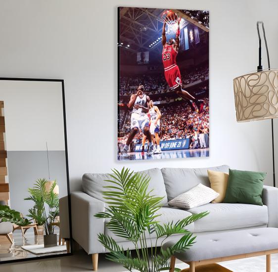 Michael Jordan Kanvas Tablo