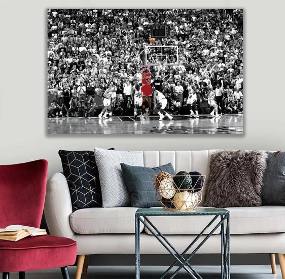 Michael Jordan Kanvas Tablo