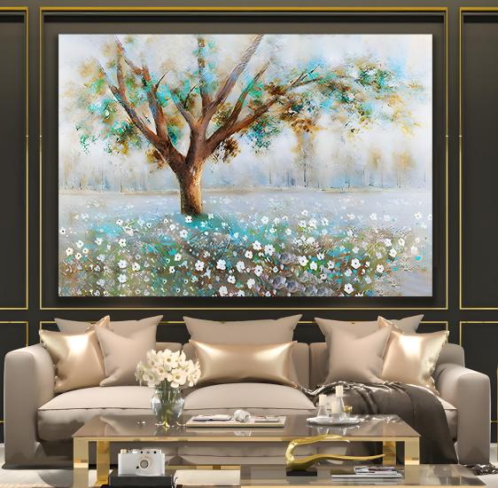 Ağaç Kanvas Tablo