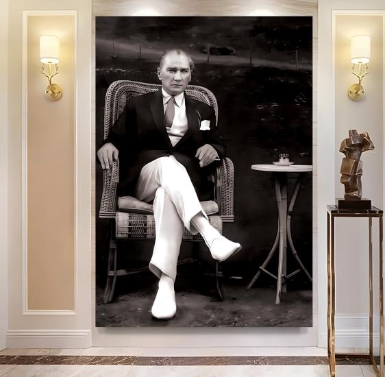 Mustafa Kemal Atatürk Kanvas Tablo