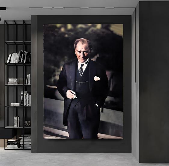 Mustafa Kemal Atatürk Kanvas Tablo