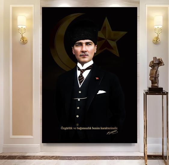 Mustafa Kemal Atatürk Kanvas Tablo