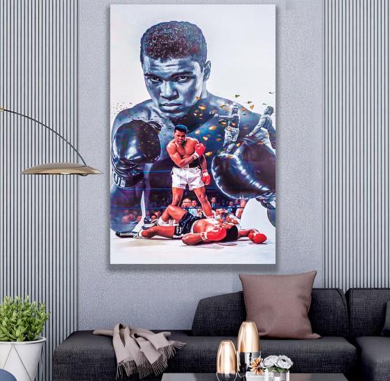 Muhammed Ali Kanvas Tablo