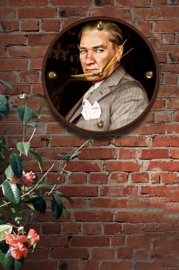 Atatürk Duvar Saati - 29 cm