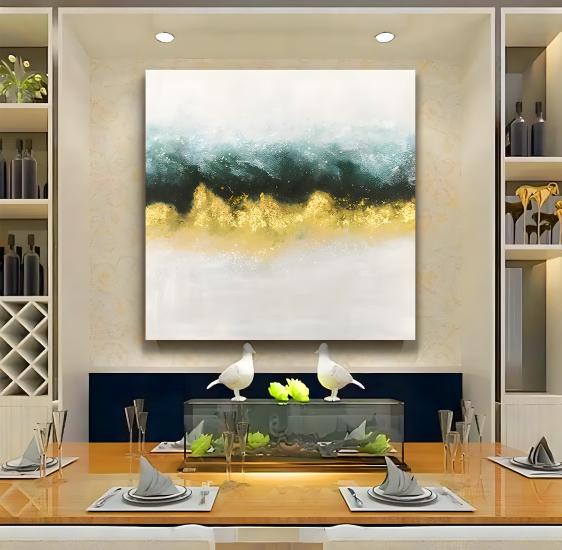 Soyut Desen Kanvas Tablo