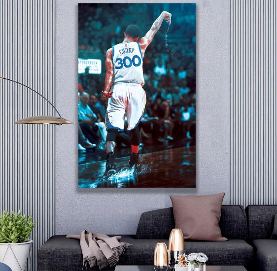 Stephen Curry Kanvas Tablo