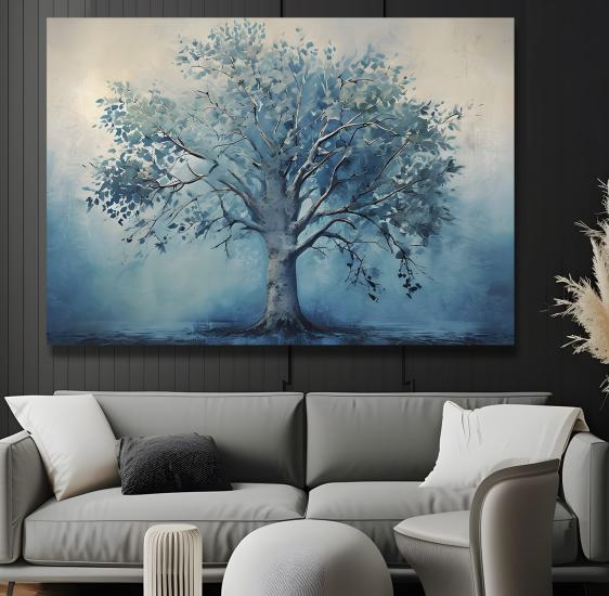 Ağaç Kanvas Tablo