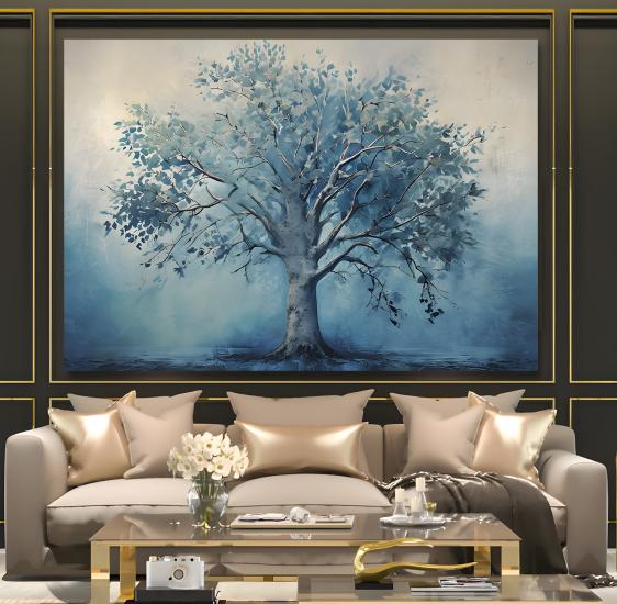Ağaç Kanvas Tablo