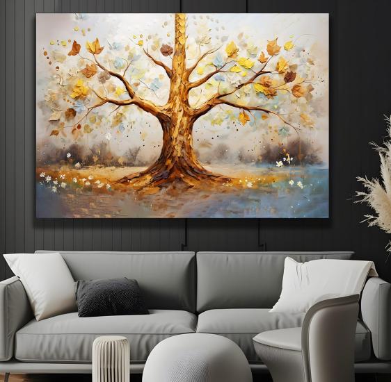 Ağaç Kanvas Tablo