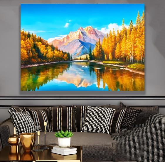 Manzara Kanvas Tablo