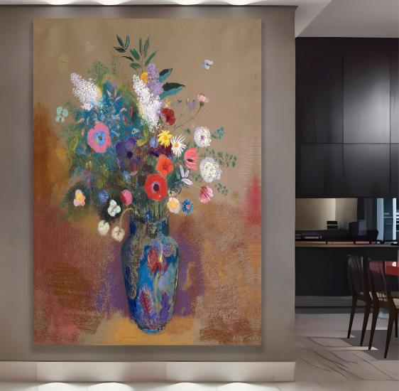 Bouquet of Flowers 1905 Kanvas Tablo