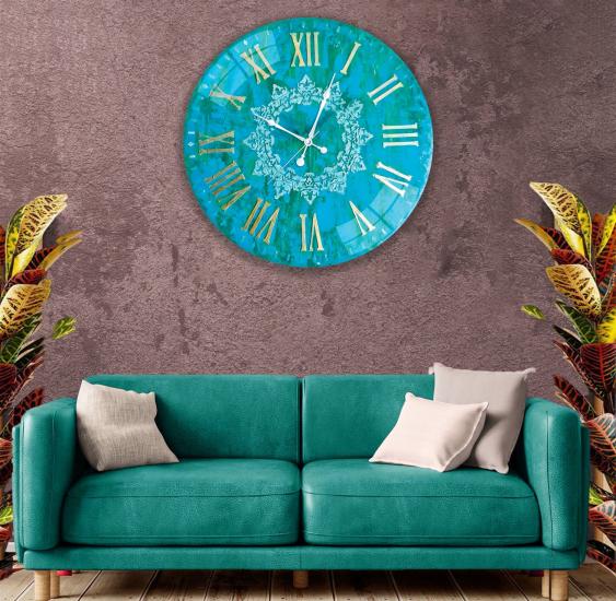 Vintage Cam Duvar Saati