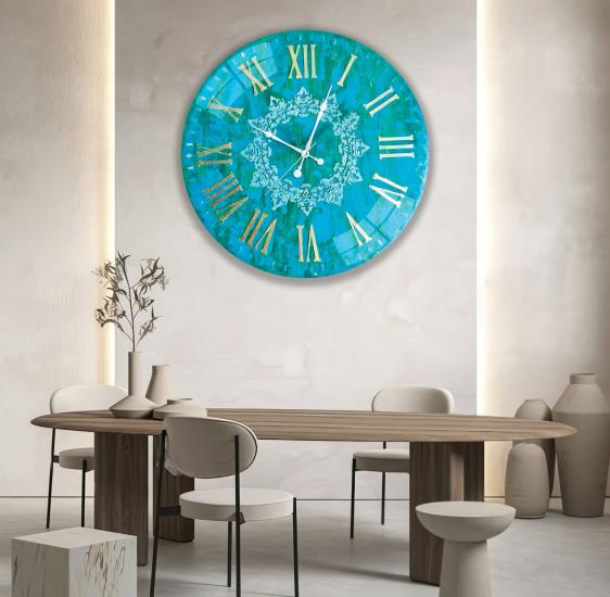 Vintage Cam Duvar Saati