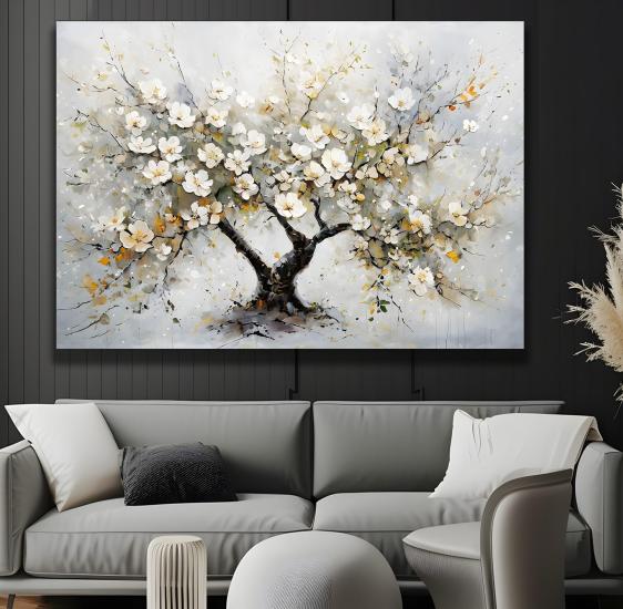 Ağaç Kanvas Tablo