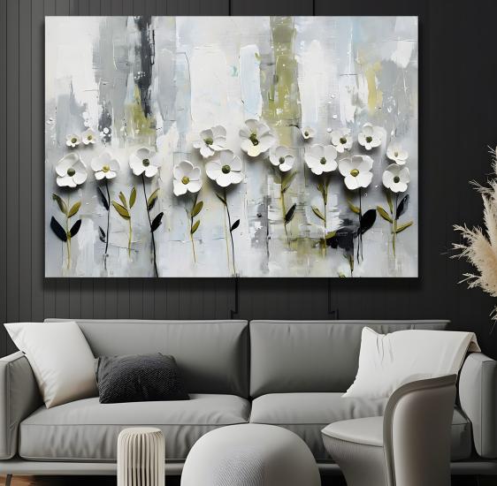 Papatya Kanvas Tablo