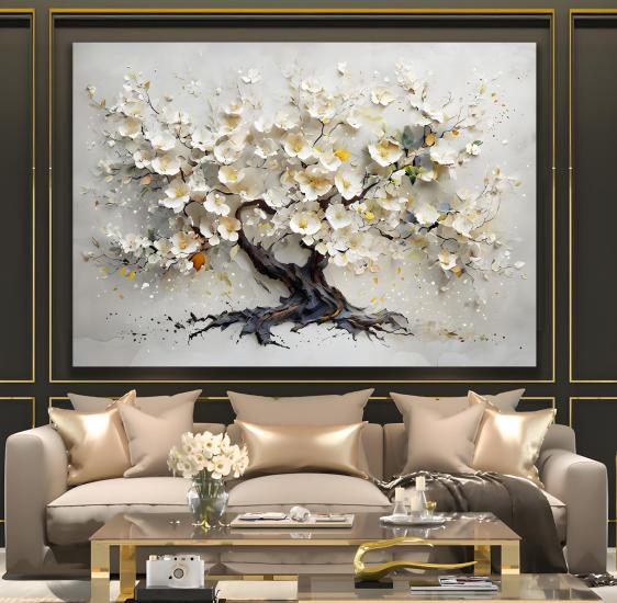 Ağaç Kanvas Tablo