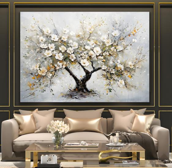 Ağaç Kanvas Tablo
