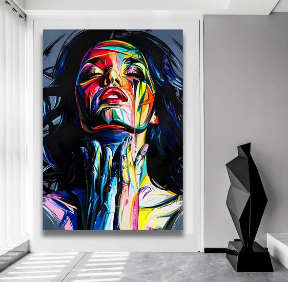 Kadın Kanvas Tablo