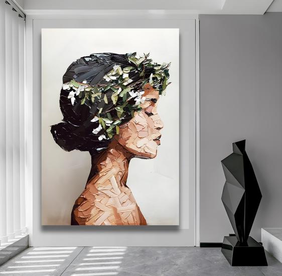Kadın Kanvas Tablo