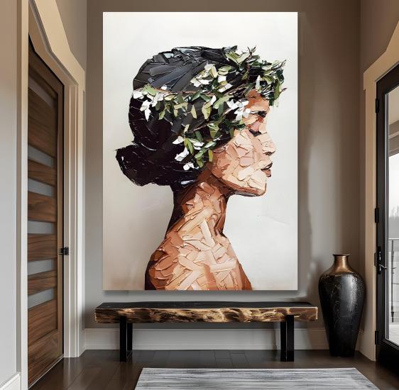 Kadın Kanvas Tablo