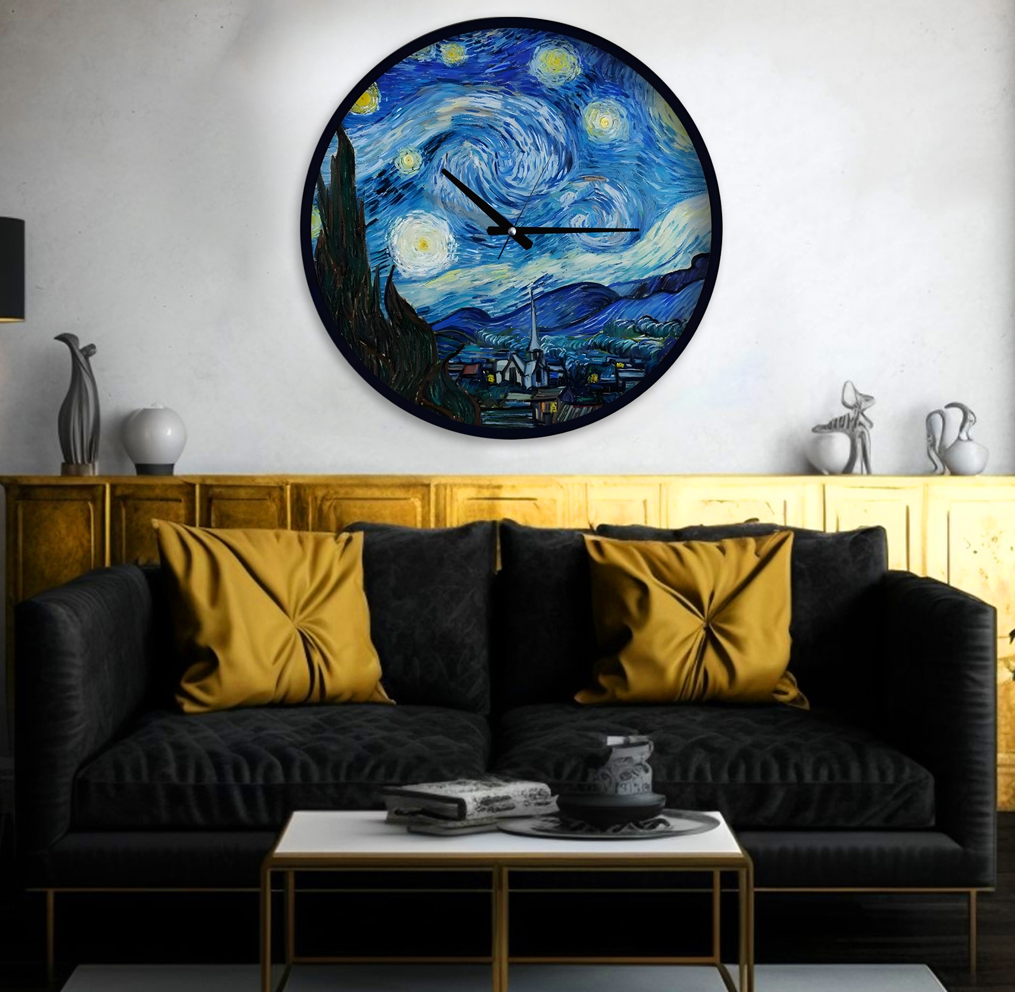 Vincent%20Van%20Gogh%2040%20Cm%20The%20Starry%20Night%20Ahşap%20Duvar%20Saati